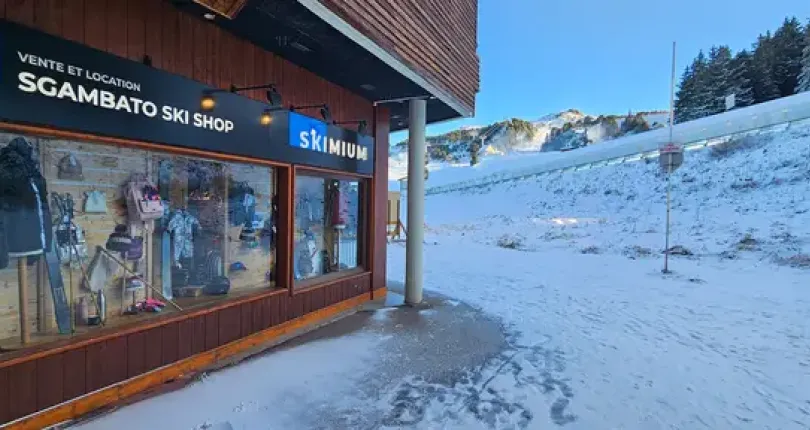 Photo du magasin Sgambato Ski Shop à Chamrousse Roche Béranger 1750